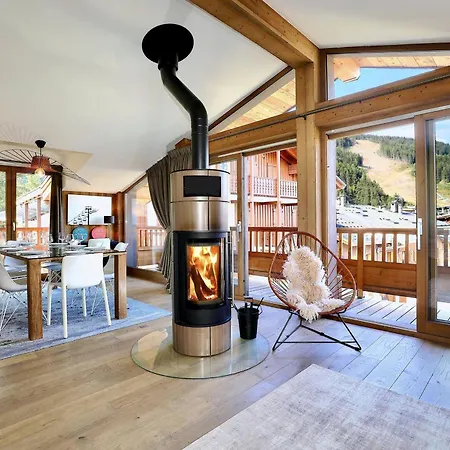 D'exception Au Coeur De Le Praz Avec Sauna - Fr-1-575-149 كورشوفيل